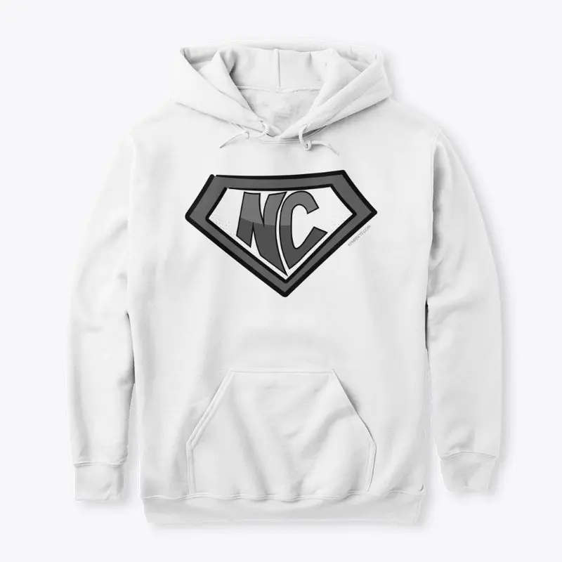 Nerd Crew Logo 2.0 Hoodie in Monochrome