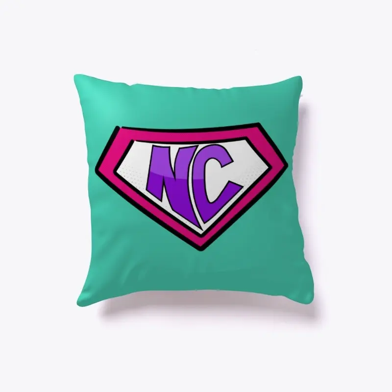 Nerd Crew Logo 2.0 Home Decor Pillow